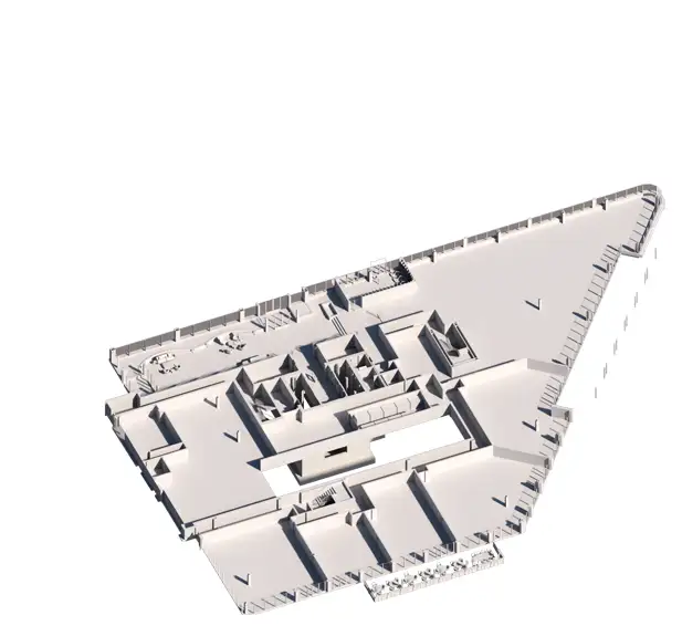 Floor 1 3D rendering