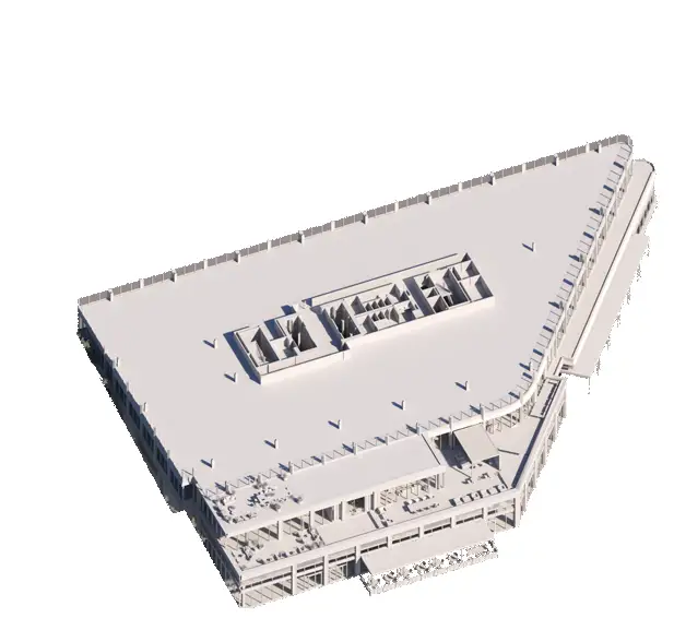 Floor 3 3D rendering