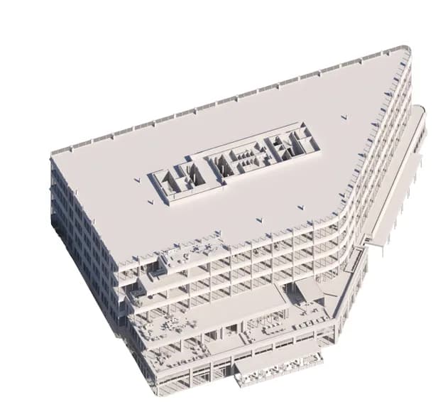 Floor 6 3D rendering